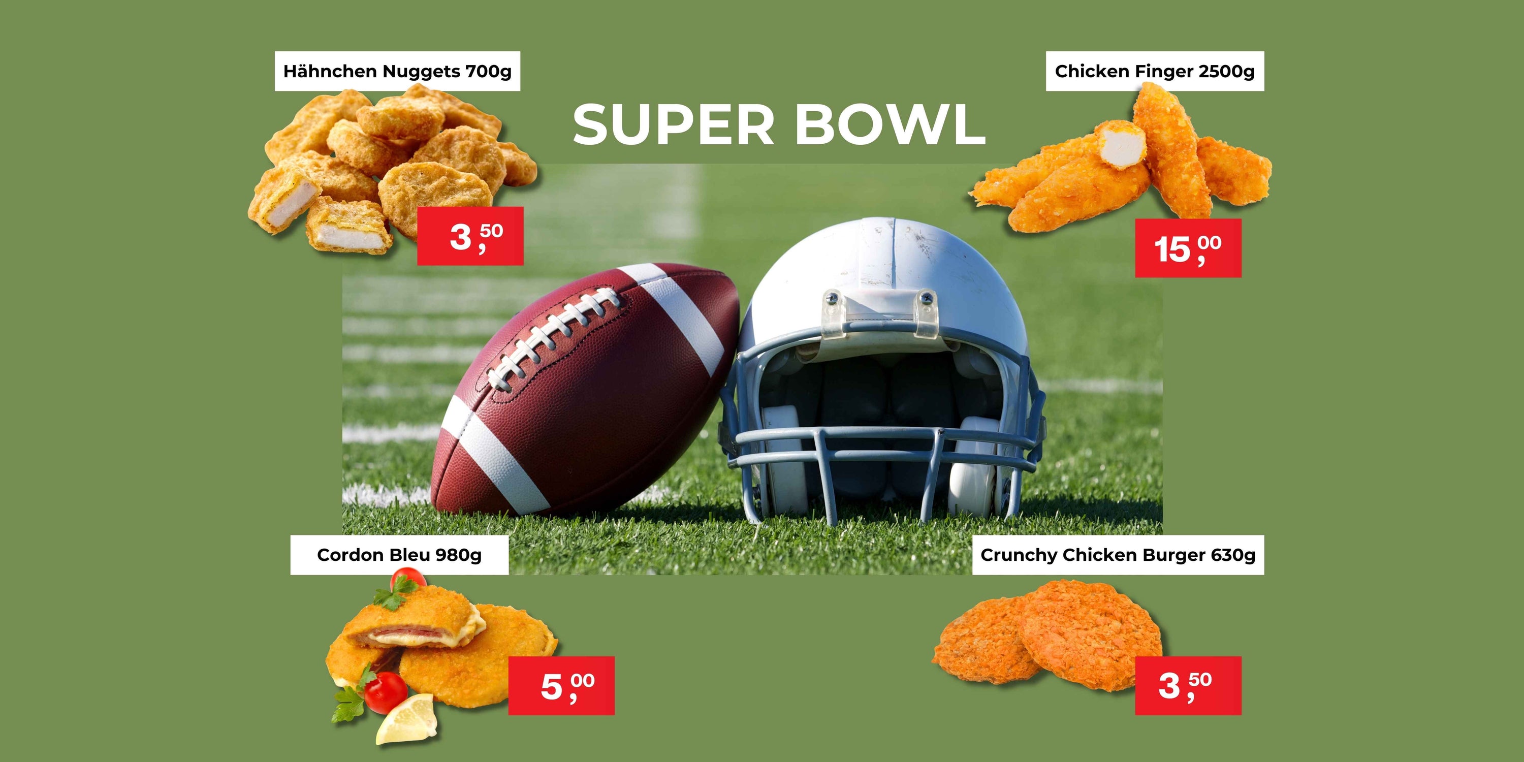 Chicken Nuggets, Chicken Fingers - passend zum Super Bowl