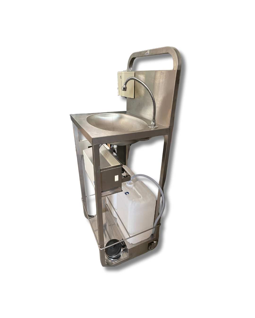Mobile Hygienestation - Handwaschbecken - Edelstahl